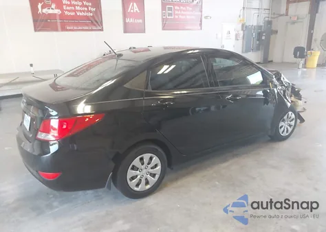 2017 Hyundai Accent Se z USA, uszkodzony, nr VIN KMHCT4AE0HU358026